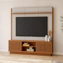 Ver imagem 4 de Estante Painel para TV 75 pol 180cm Michaelis L05 Canela Off White Fosco - Lyam Decor