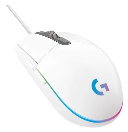 Mouse para jogo Logitech G Series Prodigy G203 white - 2