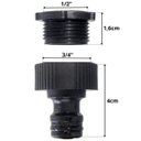 Ver imagem 2 de Bico Para Torneira Engate Rápido C/Conexão P/ Torneira de 3/4" + Redução P/ 1/2" Utilimix Kit 02 Un