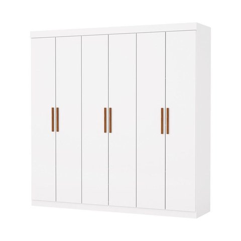 Guarda Roupa 6 Portas 2 Gavetas Perla -grand Line