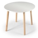 Ver imagem 3 de Conjunto Infantil Mesa + 3 Cadeiras Branco