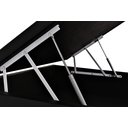 Ver imagem 3 de Cama Box Baú Viúva Corino Preto 120x188x42
