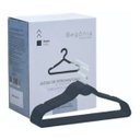 Ver imagem 1 de 50 Cabides Veludo Slim Antideslizantes Preto Begônia