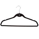 Ver imagem 3 de 50 Cabides Veludo Slim Antideslizantes Preto Begônia