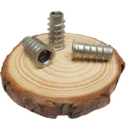 Porca Americana 1/4x13mm para Madeira 50 Peças - 4