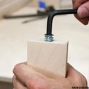 Ver imagem 5 de Porca Americana 1/4x13mm para Madeira 50 Peças