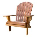 Ver imagem 1 de Cadeira Adirondack Piscina Externa Pavão Envernizada Envernizada