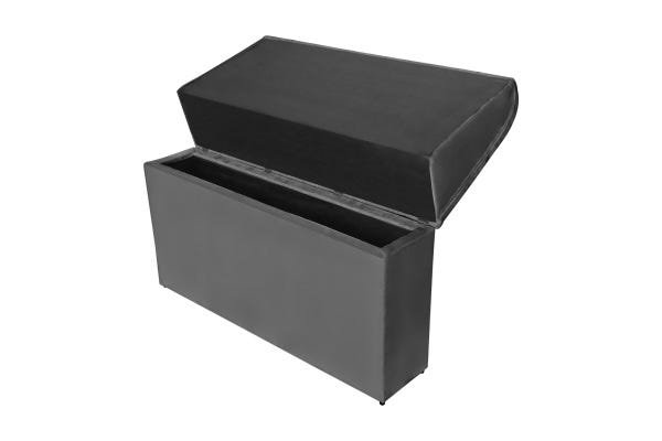 CABECEIRA BAU IMPERADOR CASAL 1,40 SUEDE CINZA - 3