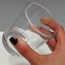 Ver imagem 4 de Jogo 6 Peças Copo Baixo de Vidro 220ml Transparente 8x7x7cm Água Suco Drinks Bar