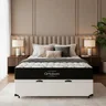 Cama Box Baú com Colchão de Espuma D45 Ortobom Airtech 150 D45 Casal 138 Cm - 2