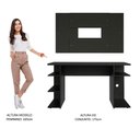 Ver mais imagens de Mesa para Computador Gamer Madesa 9409 e Painel para Tv até 58 Polegadas - Preto