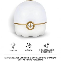 Luminária Infantil Projetor Led - 7 Luminária Infantil Projetor Led - 7