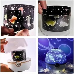 Luminária Infantil Projetor Led - 3 Luminária Infantil Projetor Led - 3