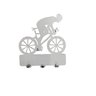 Porta Chave Bike Em Mdf Branco - 1