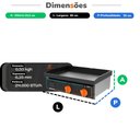 Ver imagem 5 de Chapa Bifeteira Profissional Deguste Luxo 6,35mm Gás 65cm C65N New - Venâncio 78430