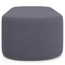 Ver imagem 7 de Kit 02 Puffs Decorativos Orgânicos para Living Quarto 100cm Doha W01 Suede Cinza - Lyam Decor