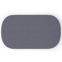 Ver imagem 6 de Kit 02 Puffs Decorativos Orgânicos para Living Quarto 100cm Doha W01 Suede Cinza - Lyam Decor