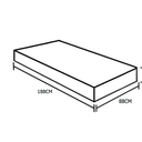 Ver imagem 3 de Colchão Solteiro Molas Ensacadas (22x88x188)