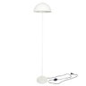 Luminária de Piso Abajur Chão Komaco Branco - 2