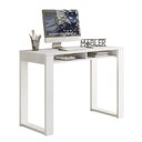 Ver imagem 1 de Escrivaninha Office Move com Nichos Branco Fosco