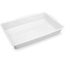 Ver imagem 1 de Bandeja Plasvale 17l Grande Retangular Plástica de Açougue para Alimentos Multiuso
