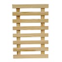 Ver imagem 2 de Jardim Vertical Painel Modulado de Madeira Maciça Jardim Suspenso Horta Vertical Painel Ripado