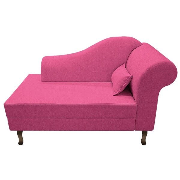 Recamier Rafaela 185cm Lado Esquerdo Corano Pink - Adj Decor - 5