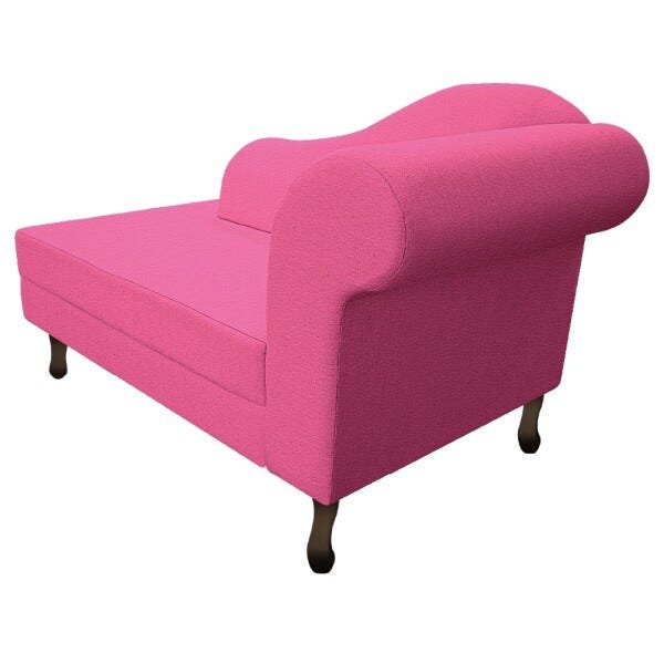 Recamier Rafaela 185cm Lado Esquerdo Corano Pink - Adj Decor - 3