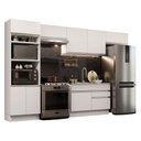 Ver imagem 3 de Armário de Cozinha Completa 350cm Branco Glamy Madesa 01