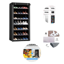 Ver imagem 6 de Sapateira Simples Snel Home Cor: Preto