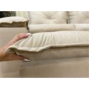 Ver imagem 7 de Sofá 5 Lugares Retrátil e Reclinável 2,70 Metros Alpoim Estofados Bege 201 Athenas