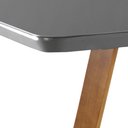 Ver imagem 4 de Mesa Munique 180cm Madeira e Vidro Mobillare