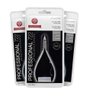 Kit 3 Alicate Cutícula Profissional 722 Premium Inox Mundial - 1
