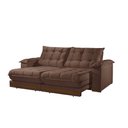 Ver imagem 1 de Sofá Retrátil Barcelona 2,90m 5 Lugares Molas Ensacadas Txr