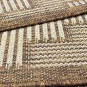 Ver imagem 1 de Kit Tapete Passadeira 2pç Antiderrapante Cozinha Juta Srj Mr