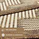 Ver imagem 5 de Kit Tapete Passadeira 2pç Antiderrapante Cozinha Juta Srj Mr