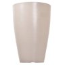 Vaso Cone Liso 45 (22,8l) Branco Mármore Vasap - 2