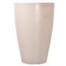 Vaso Cone Liso 45 (22,8l) Branco Mármore Vasap - 3