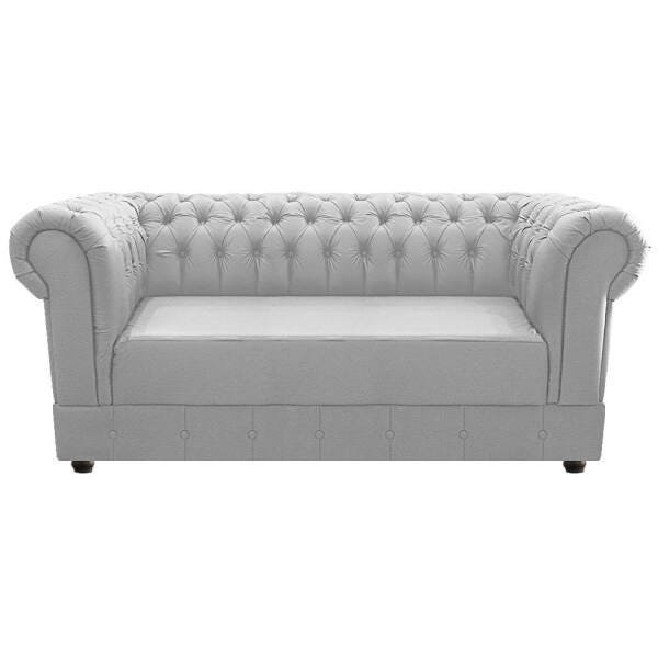 Kit 02 Poltronas e Namoradeira Chesterfield Ana Corano Branco - ADJ Decor - 3