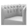 Kit 02 Poltronas e Namoradeira Chesterfield Ana Corano Branco - ADJ Decor - 8