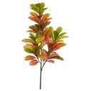 Ver imagem 1 de Planta Árvore Artificial Cróton Real Toque X63 Vermelho 1m