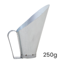 Ver imagem 2 de Concha Medidor para Cereais Ração Aço Galvanizado 250 Gramas - Gudim