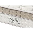 Ver imagem 3 de Cama Box Baú Casal: Colchão Molas Ensacadas Superlastic King Best + Base Crc Suede Clean (138x188)