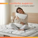 Ver imagem 7 de Cama Box Baú Solteiro Cristal Molas Ensacadas Bege