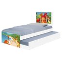 Ver imagem 2 de Bi Cama Infantil Solteiro 195cm X 96cm Kmteb