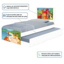 Ver imagem 4 de Bi Cama Infantil Solteiro 195cm X 96cm Kmteb