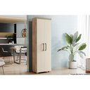 Ver imagem 6 de Armário Multiuso Lavanderia Turim C/ 2 Portas Café Wood - Conquista