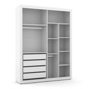 Ver imagem 3 de Dormitório Tutto New 2 Portas, Cômoda 1 Porta, Berço Branco Soft e Prateleiras - Matic Móveis