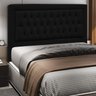 Cabeceira Queen Cama Box 160x128cm Turquesa Corano Preto DC - 1
