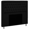 Cabeceira Queen Cama Box 160x128cm Turquesa Corano Preto DC - 2